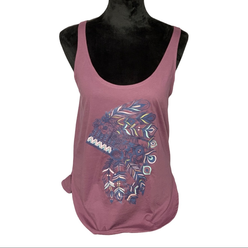 Indian Headdress Graphic Festival Tank